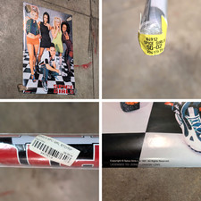 Spice Girls Vintage Wall Poster 1997 New Old Stock, Rare, Zone London Licensed