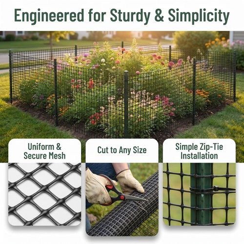 10m garden fence - netting, mesh