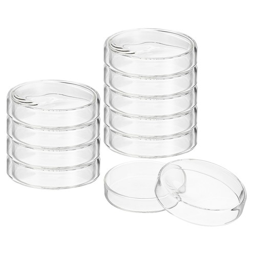 10pcs 75mm high borosilicate - 10pcs,