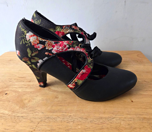 Joe browns black floral mary - joe,