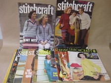 Job Lot Vintage Stitchcraft Magazines ~ Knitting Patterns ~ 1957 - 1974