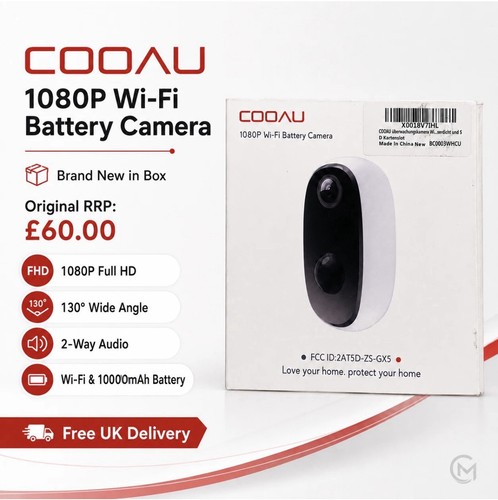 Cooau 1080p wifi battery - 1080p,