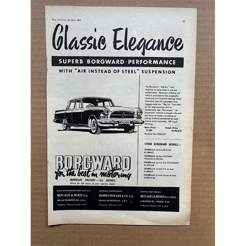 Borgward big - borgward, (1961)