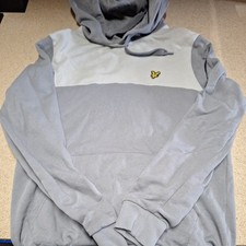Lyle And Scott Grey Hoody With