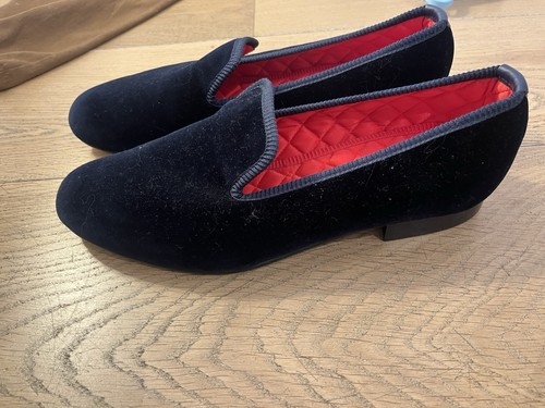Oliver brown navy velvet - navy,
