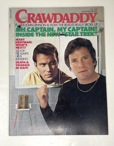 Crawdaddy magazine december - crawdaddy,