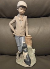 Porcelain figurine titled