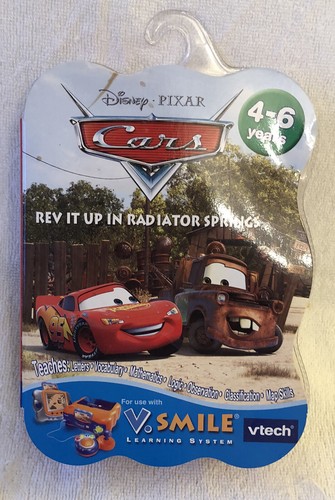 Vtech smile disney cars rev - v.smile,