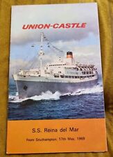 1969 S.S. Reina Del Mar  Union