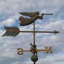 copper angel  weathervane