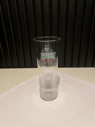 Cobra beer pint glass - cobra,