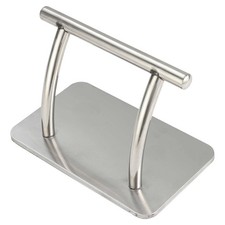 Stainless steel footrest foot - stainless,