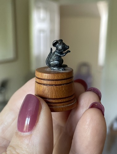 Bronze mouse wooden - mouse,