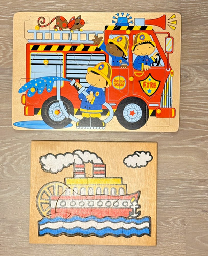 Elc toddler wooden - wooden, puzzle
