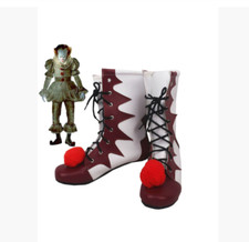 It Stephen King's 2020 Movie Pennywise Cosplay The Clown Shoes Boots Schu A O9D1