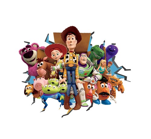 Toy story wall decal art - toy,