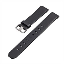 Jacob Jensen Watch Strap Original Leather Black 19 Mm Insert Band M
