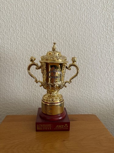 Rugby world cup replica trophy - rugby,
