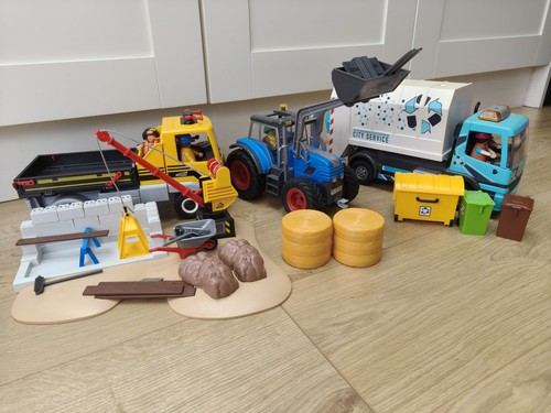 Playmobil construction bundle - construction,