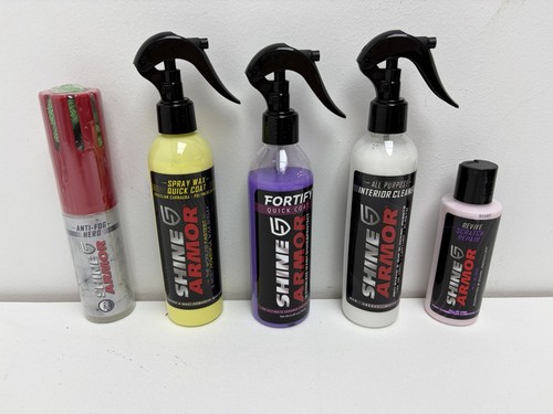 Set shine armour for car - of,