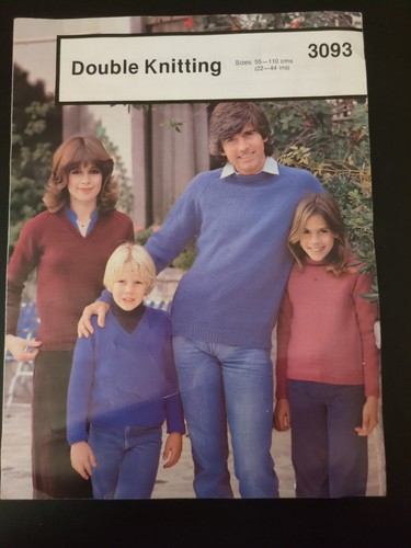 Vintage knitting pattern - knitting,