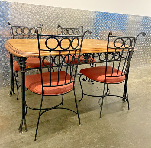 Vintage french wrought - wrought, 6
