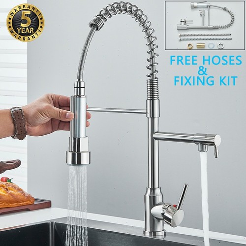 Kitchen sink mixer tap - kitchen, pull