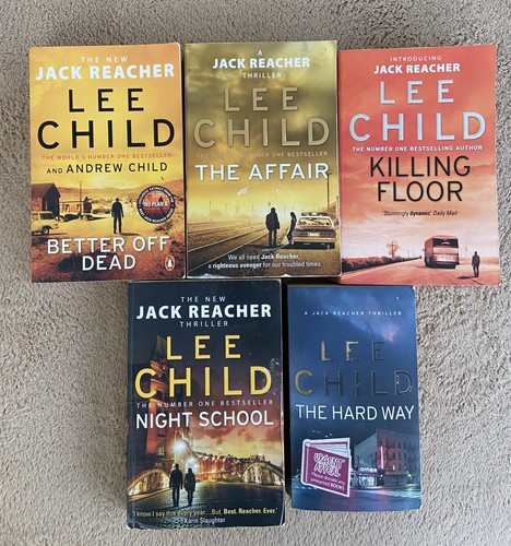 Lee child books - lee, 5