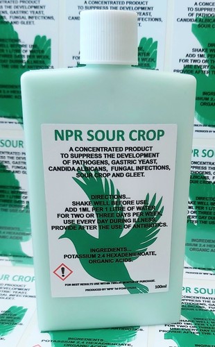 Sour crop antifungal treatment - sour,