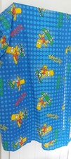 The Simpsons Curtains 2007 Approx 163.5cmX 179cm Bart Simpson Bedroom
