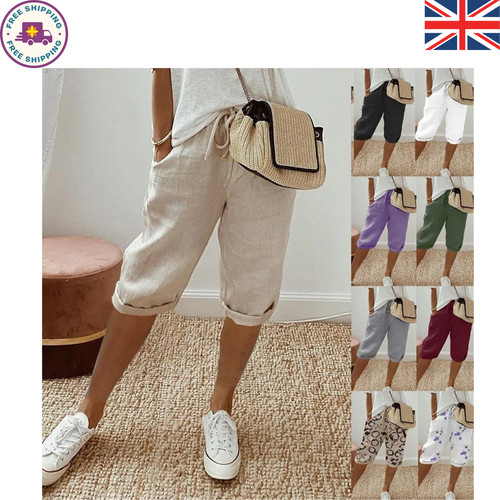 Ladies bermuda shorts solid - bermuda,