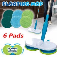 Electric Rechargeable Cordless Floor Cleaner Scrubber Sweeper Polisher Mop Set