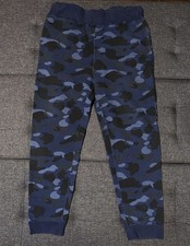A Bathing Ape Camo Sweatpants / Blue / XL