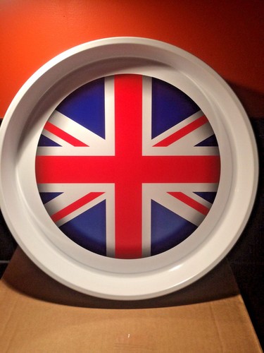 Union jack circular - (metal),