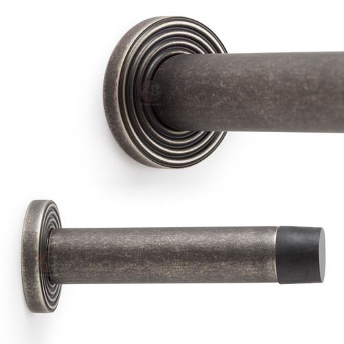 Pewter cylinder projected door - pewter,