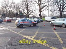 Photo 6x4 Police car smash