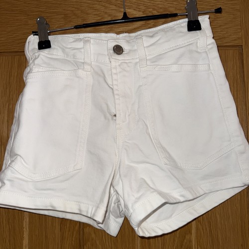 Girls zara white shorts age - zara, 9