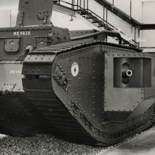 Mark tank postcard royal - mark,