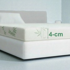 Bamboo 4CM Mattres Topper High
