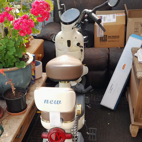 Cream gold wheel electric - 2,