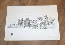 Pen & Ink  Print Of Drayton