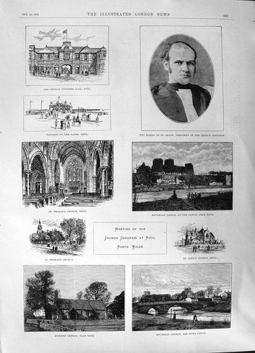 Old 1891 church congress - 1891,