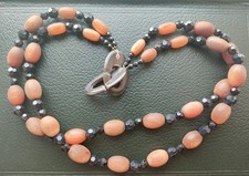 Vintage Real Horn Bead Double