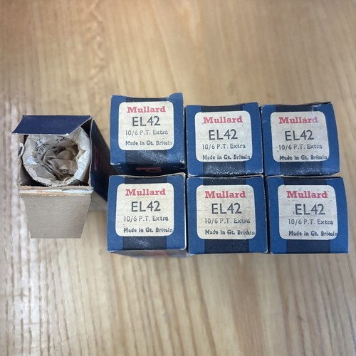 Nos vintage valves el42 - -,