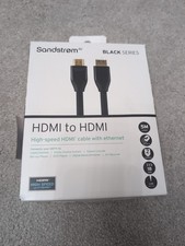 SANDSTROM BLACK SERIES HDMI to