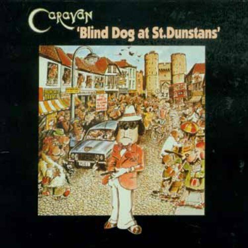 Caravan blind dog at st - -,