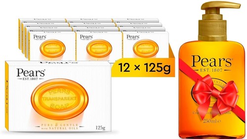 Pears transparent amber soap - transparent,