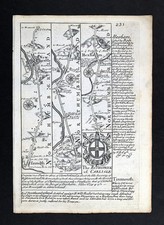 1720 Ogilby Bowen Map