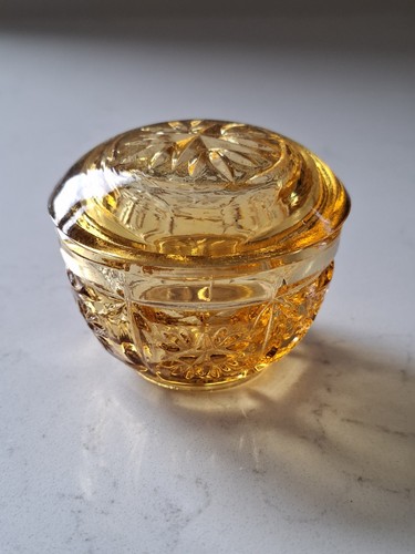 Vintage amber glass - amber,