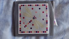 Dragonfly Mosaic Drink Coaster craft kit, no packaging